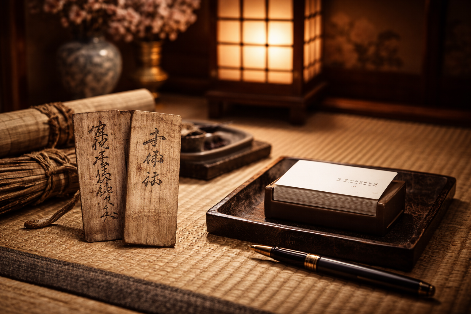 日本の名刺は室町時代