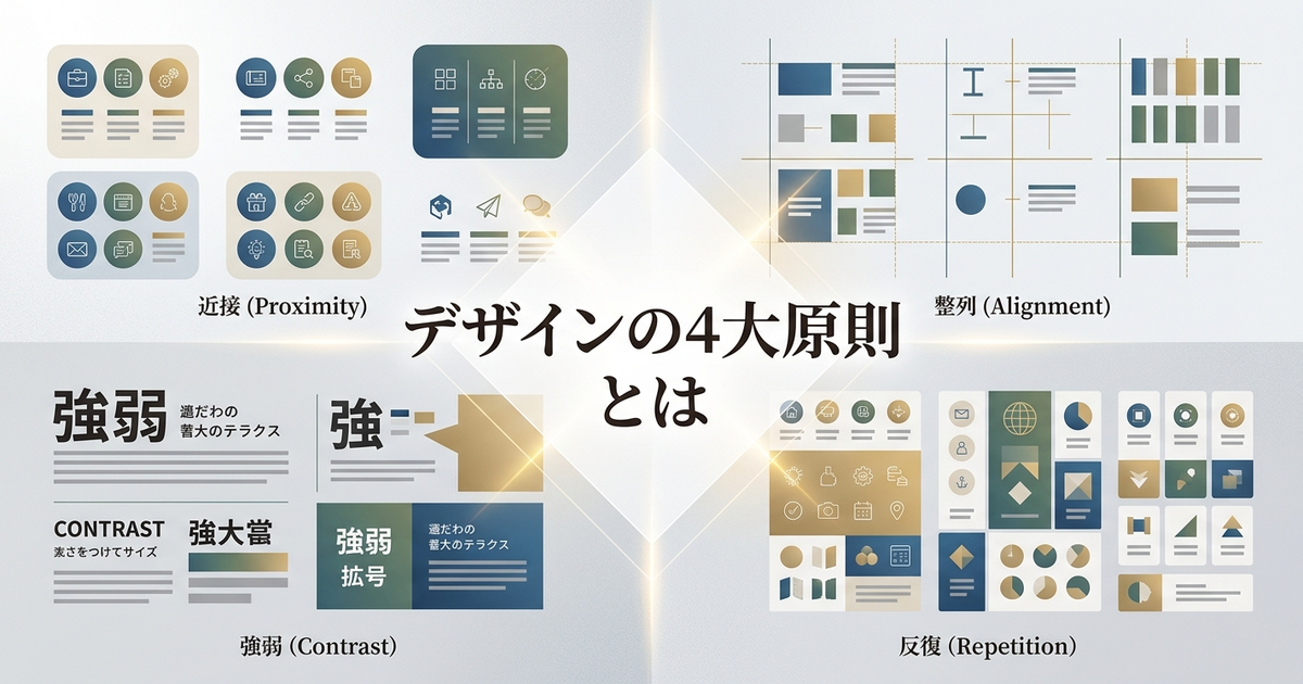 デザインの4大原則とは