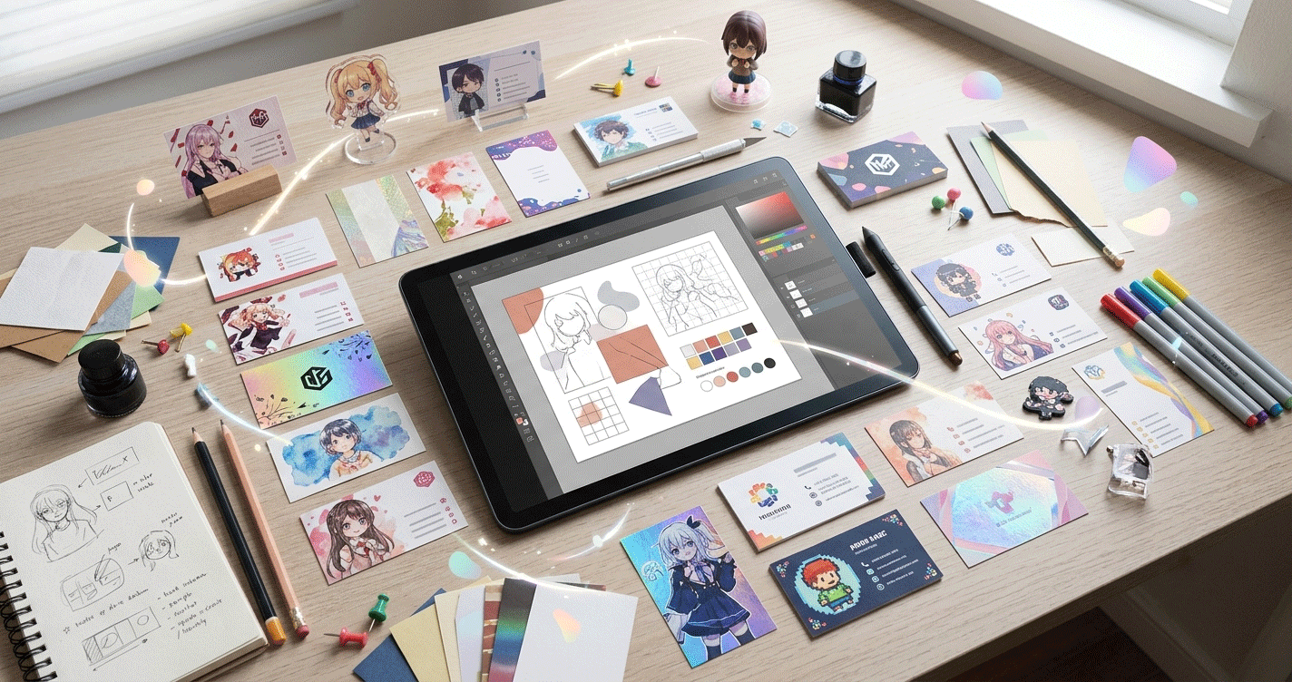 同人名刺の作り方とポイント