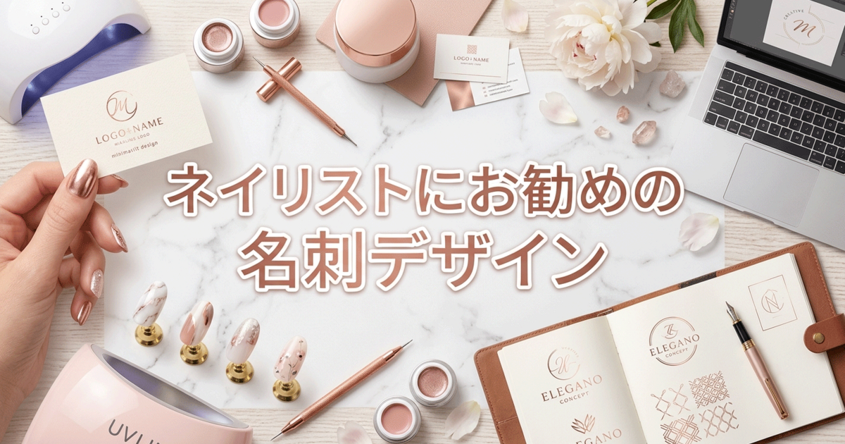 ネイリストにお勧めの名刺デザイン