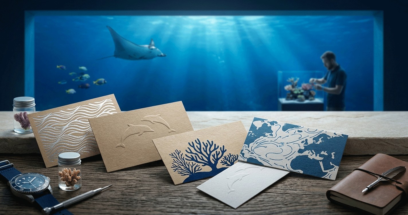 水族館に携わる人にお勧めの名刺