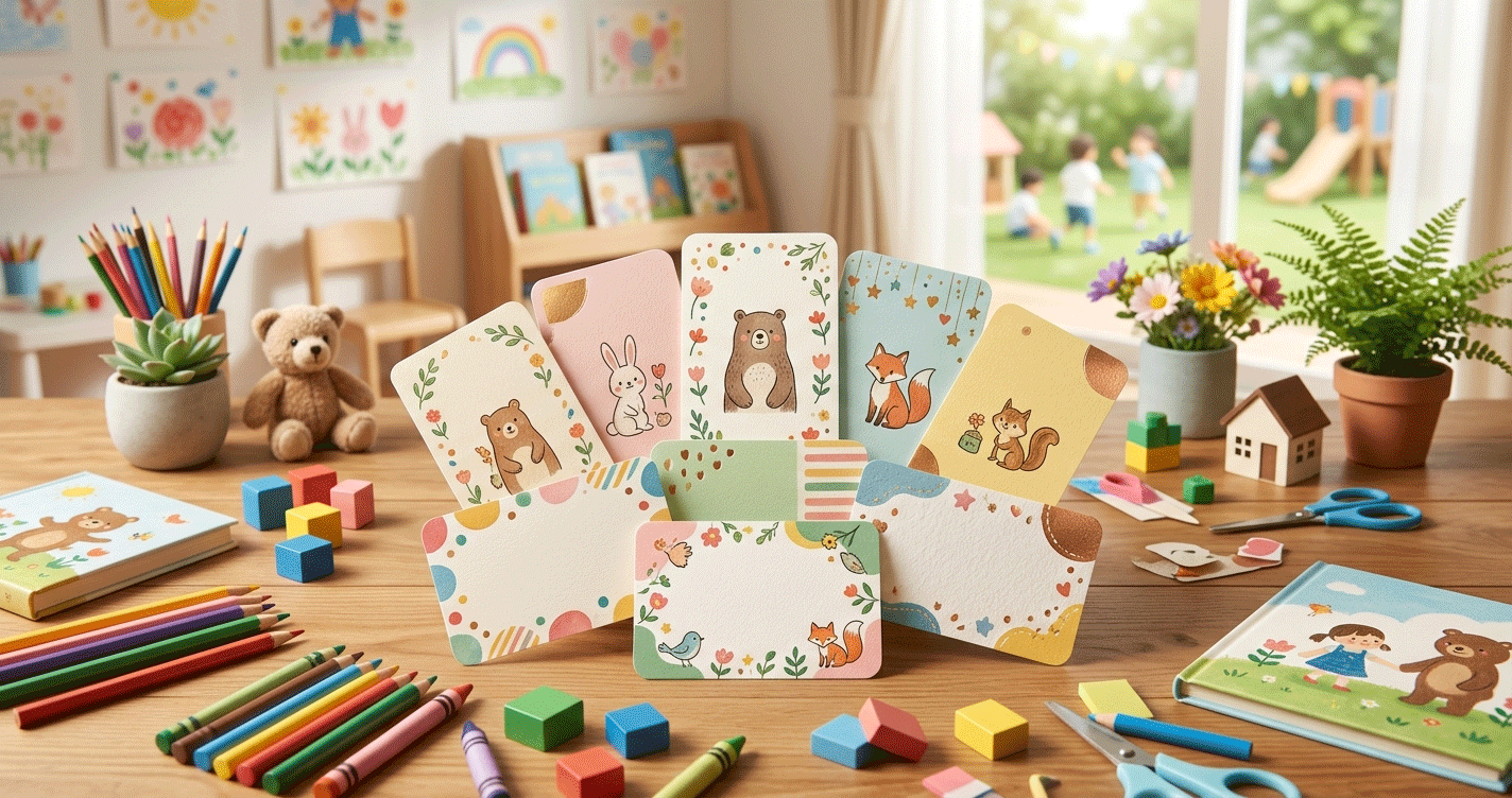 幼稚園の先生にお勧めの名刺デザイン