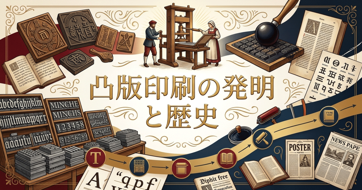 凸版印刷の発明と歴史