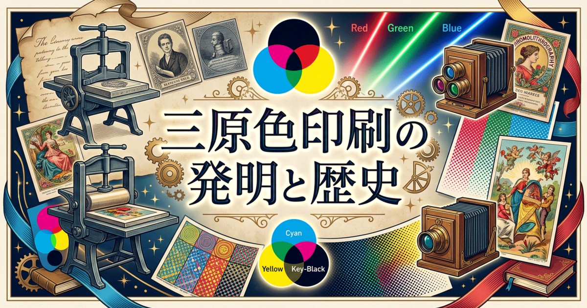 三原色印刷の発明と歴史
