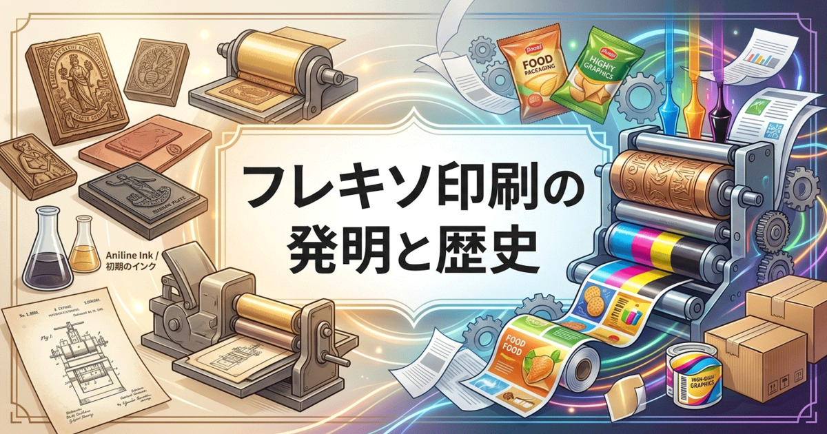 フレキソ印刷の発明と歴史