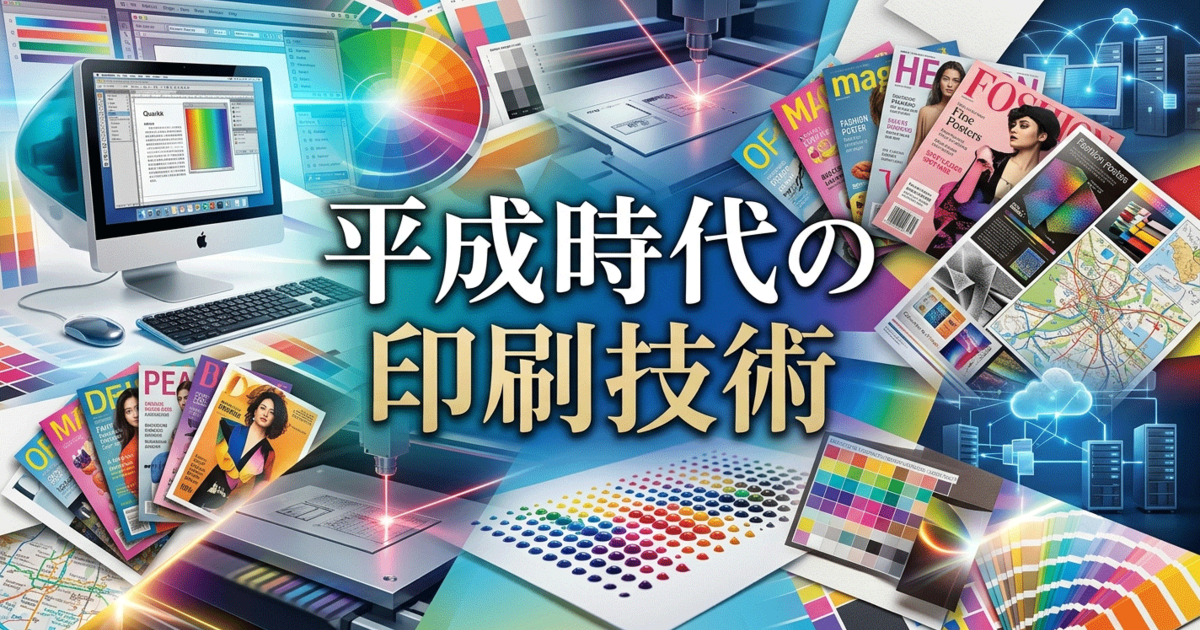 平成時代の印刷技術