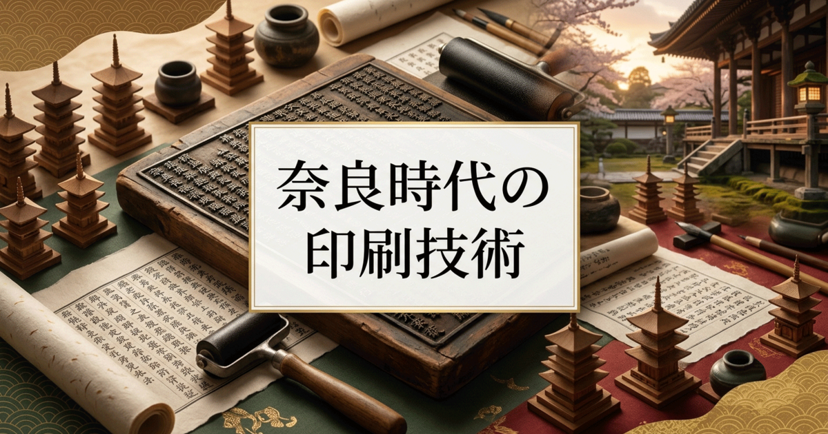 奈良時代の印刷技術