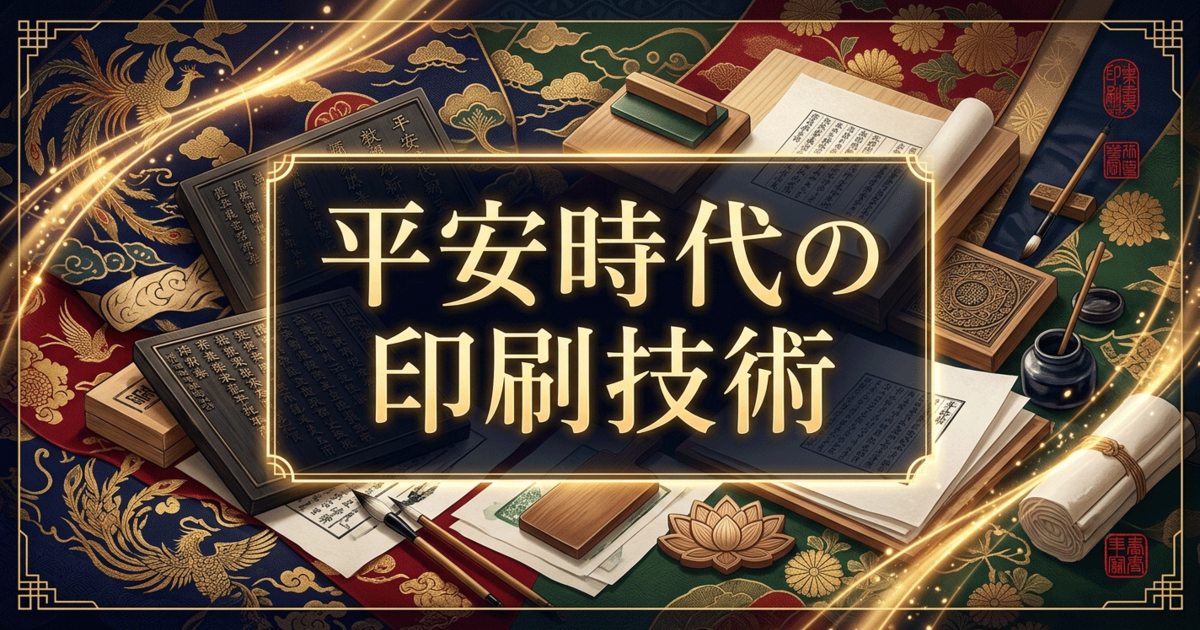 平安時代の印刷技術