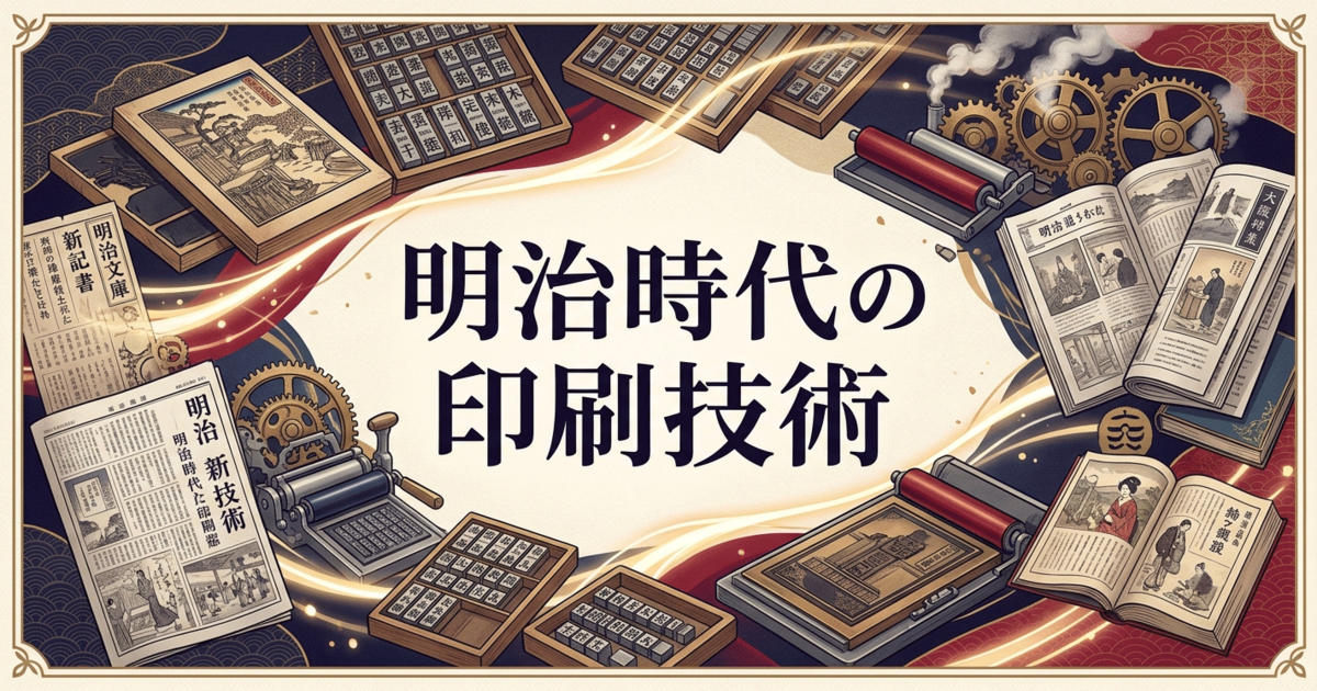 明治時代の印刷技術