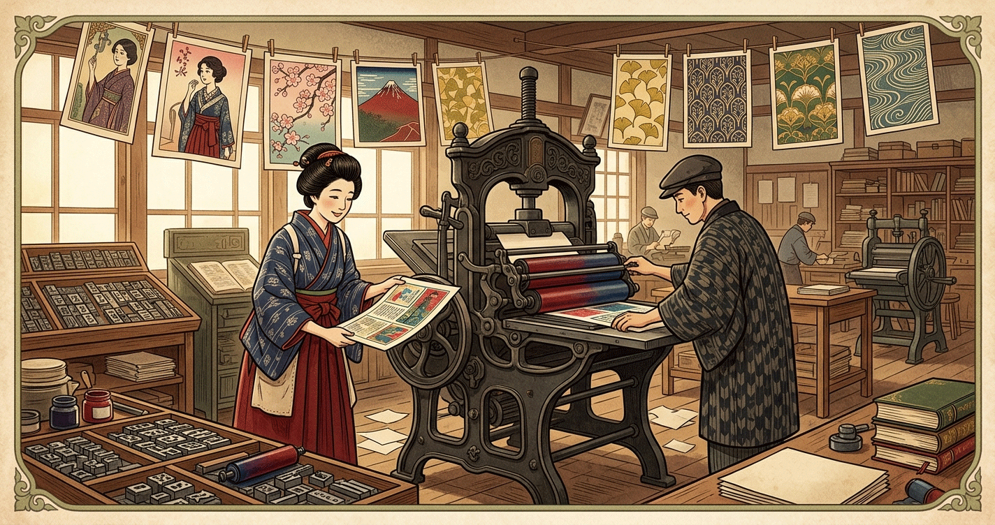大正時代の印刷技術
