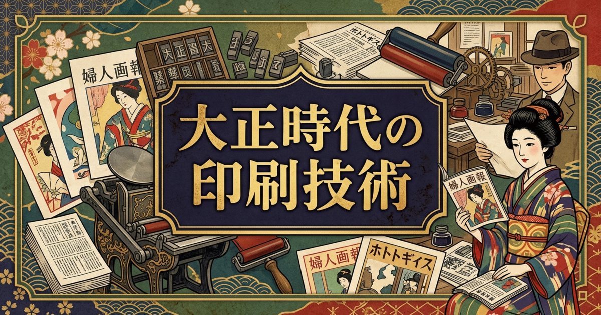 大正時代の印刷技術