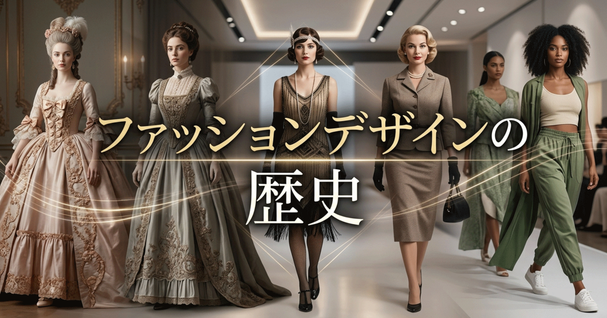 ファッションデザインの歴史