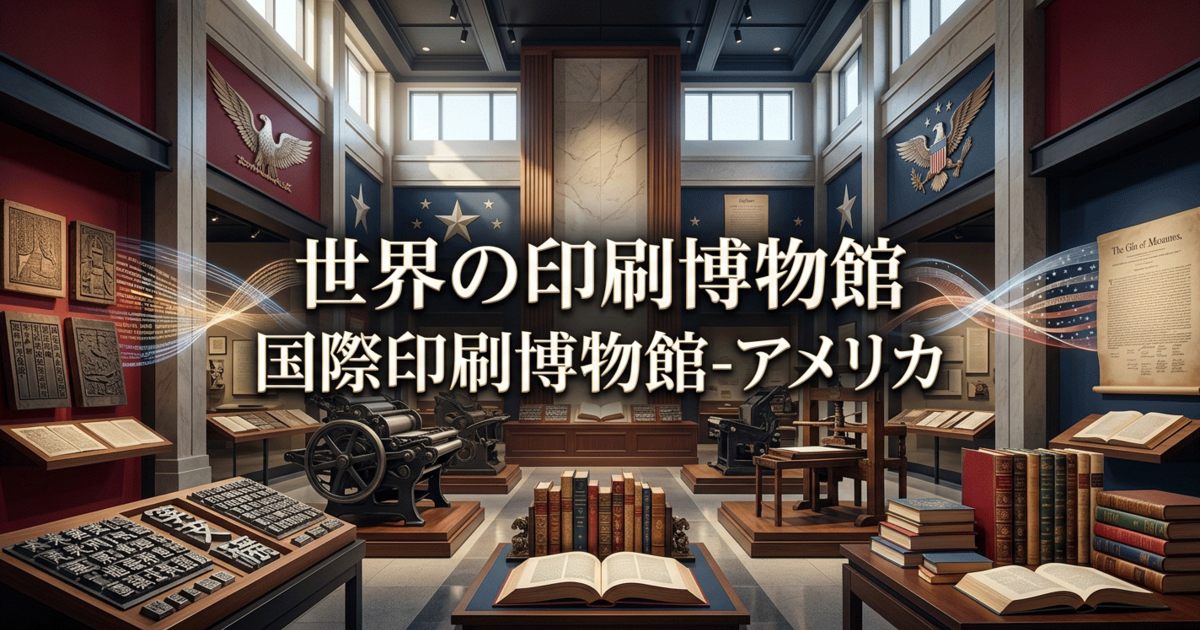 世界の印刷博物館：国際印刷博物館-アメリカ