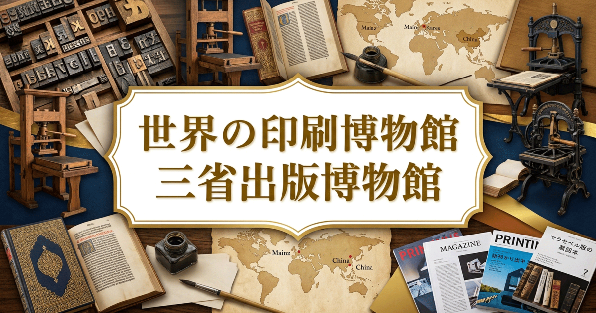 世界の印刷博物館：三省出版博物館