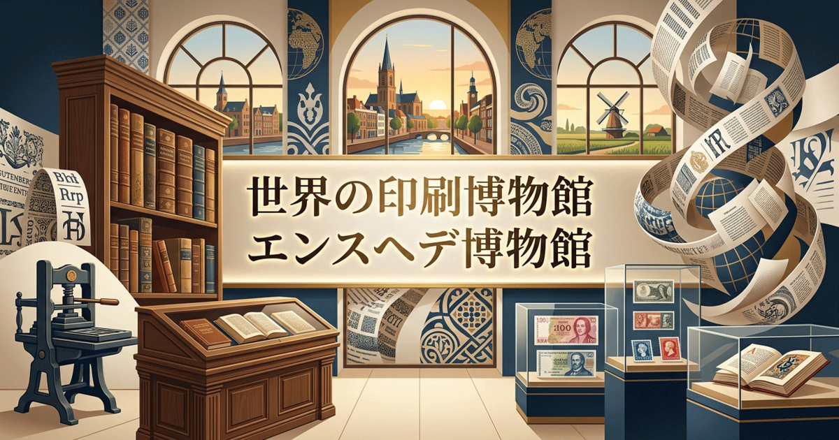 世界の印刷博物館：エンスヘデ博物館