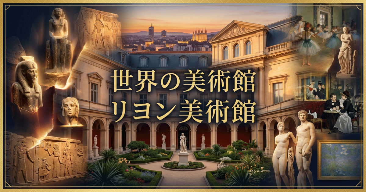 世界の美術館：リヨン美術館