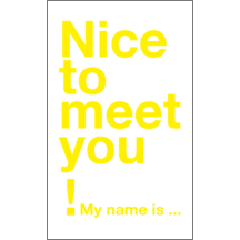 名刺作成｜ロック_イエロー_1｜1080