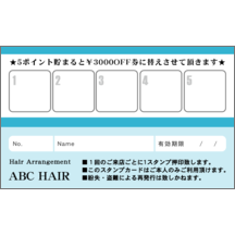 名刺作成｜クリーン_スカイ_7｜2871