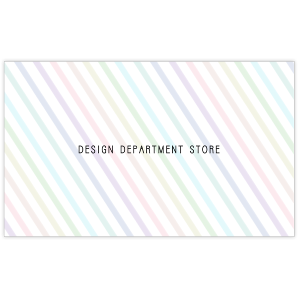 柄_ストライプ_39の名刺デザイン作成と印刷