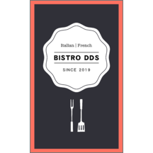 名刺作成｜レトロ_食器_1｜8644