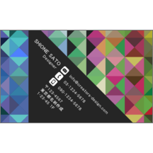 図形_カラフル_2のデザインで作成と印刷