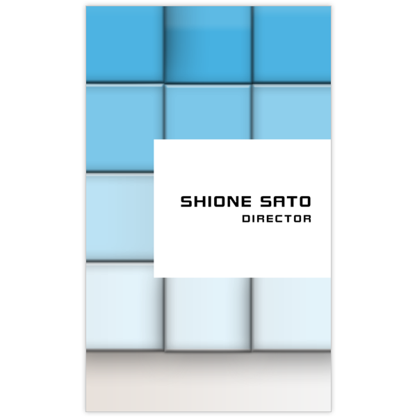 ファンシー_四角_6の名刺デザイン作成と印刷