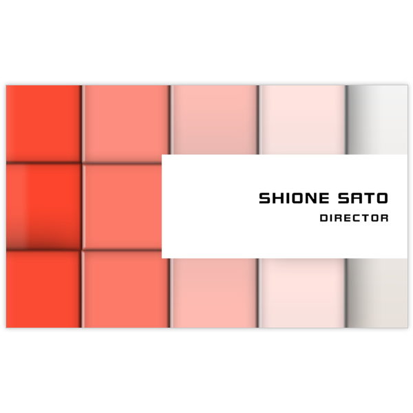 ファンシー_四角_7の名刺デザイン作成と印刷