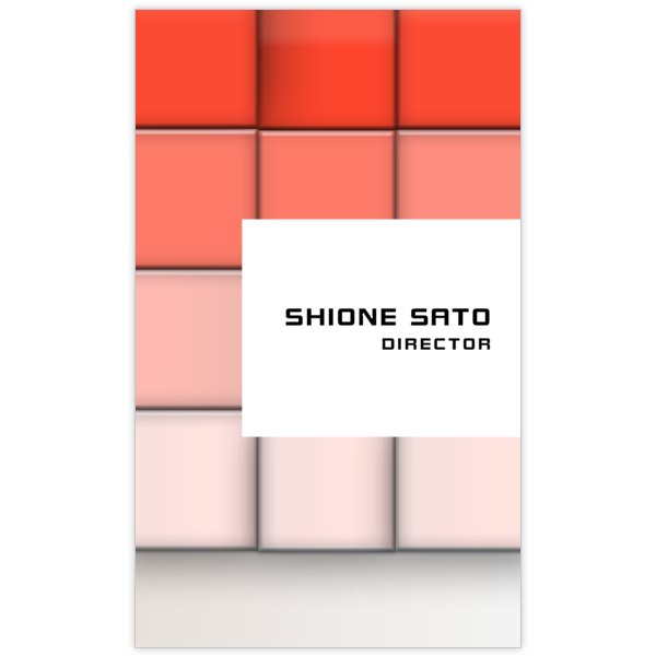 ファンシー_四角_8の名刺デザイン作成と印刷