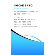 アーバン_波_8のデザインで作成と印刷