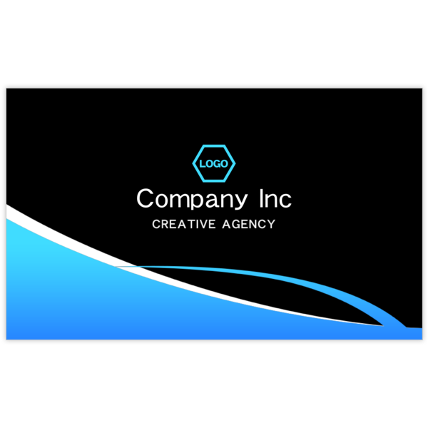 アーバン_波_9の名刺デザイン作成と印刷