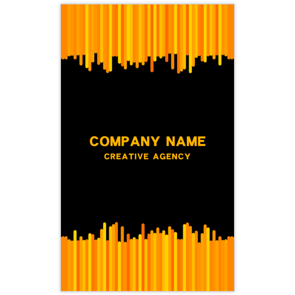 ビビット_波_2の名刺デザイン作成と印刷