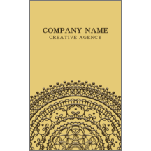 名刺作成｜エレガント_レース_3｜8754