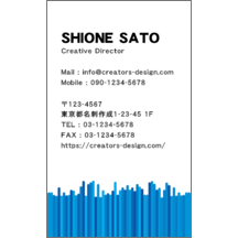 ビビット_波_4のデザインで作成と印刷