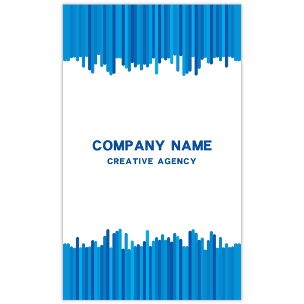 ビビット_波_4の名刺デザイン作成と印刷