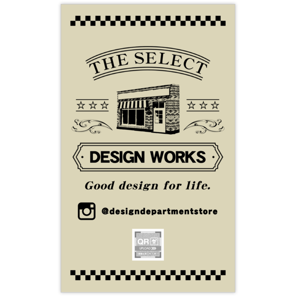 イラスト_ファッション_5の名刺デザイン作成と印刷