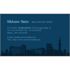 あなたの街の不動産のデザインで作成と印刷