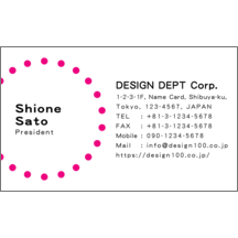 柄_水玉_20のデザインで作成と印刷