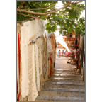 かわかみふみこの作品発表：はがき作成とDM印刷：街並み_道_3