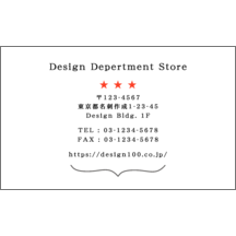 ポイント_星_1のデザインで作成と印刷