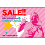 ＭＩＮの作品発表：はがき作成とDM印刷：汎用SALE!DM