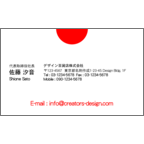 アイデアハムスターの作品発表：名刺の作成と印刷：ポイント01