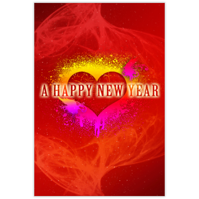 はがき・DM・ポストカードの作成と印刷：new year