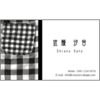 ａｔーｄｅｓｉｇｎの作品発表：名刺の作成と印刷：チェック