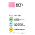 アイランダーズの作品発表：名刺の作成と印刷：パステルイメージ