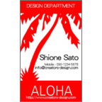 アイランダーズの作品発表：名刺の作成と印刷：アイランドスタイル_a