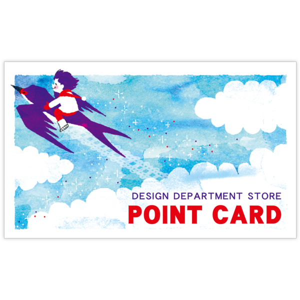 ファンシー_鳥_2の名刺デザイン作成と印刷