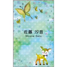 イラスト_シカ_1-7113