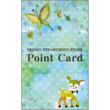 名刺作成｜イラスト_シカ_2｜7114