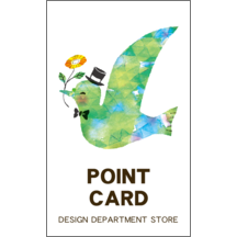 名刺作成｜イラスト_鳥_5｜7432