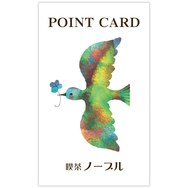 イラスト_鳥_7の名刺デザイン作成と印刷